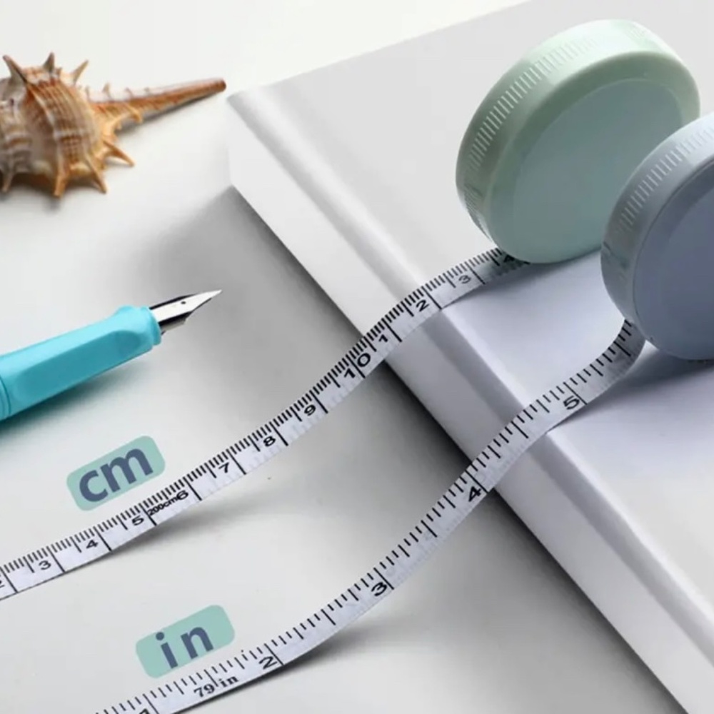 Mini Soft Automatic Retractable Clothing Measuring Tape - 1.5 Meters Long - Picture 8 of 8